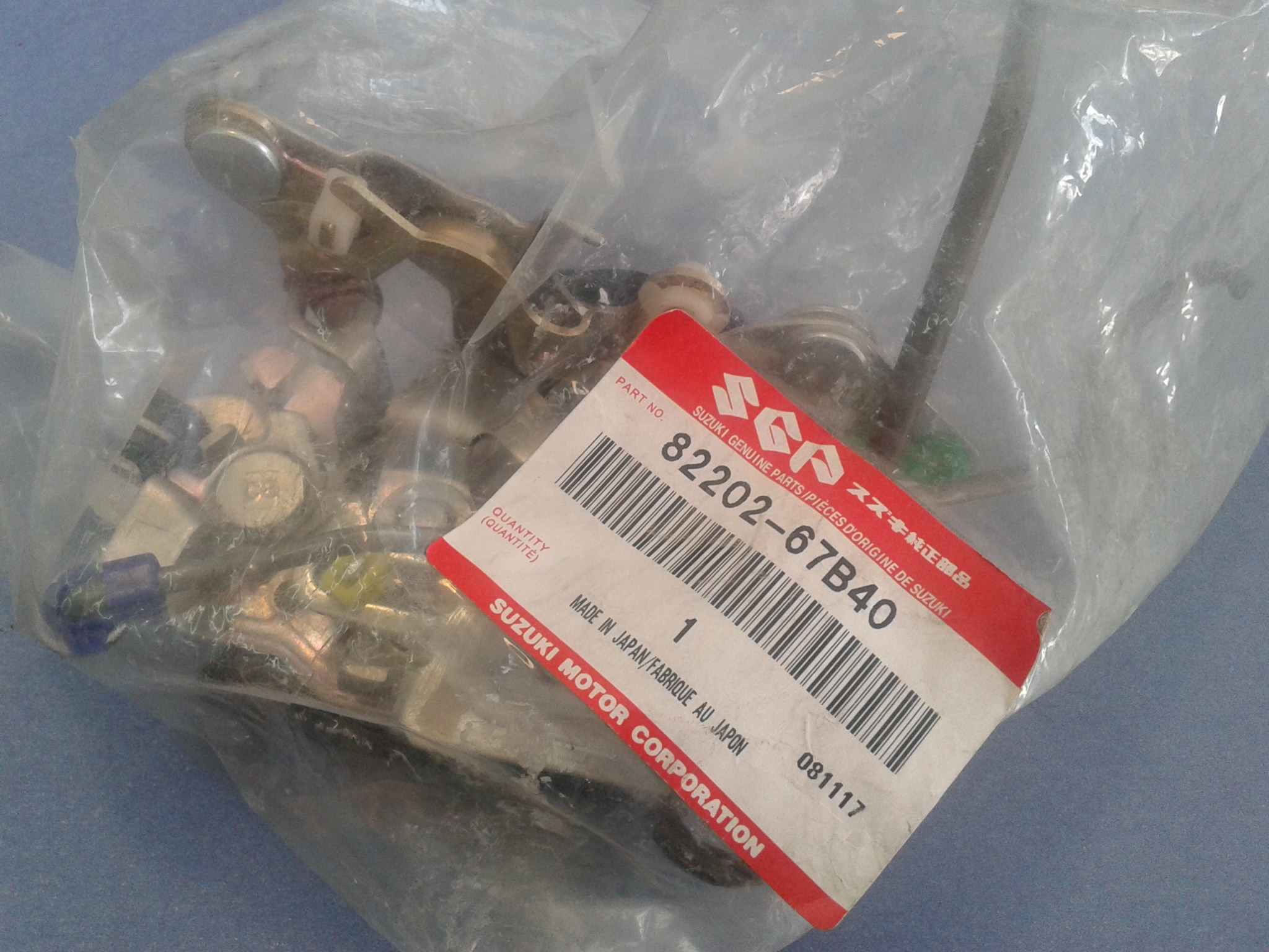 Ajt�z�r szerkezet bal els� 4-5a Suzuki Swift 1989-2003, bontott